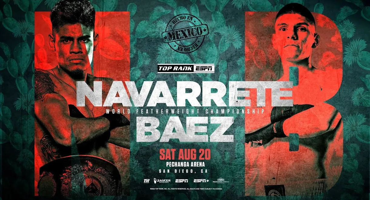 Emanuel Navarrete vs. Eduardo Baez