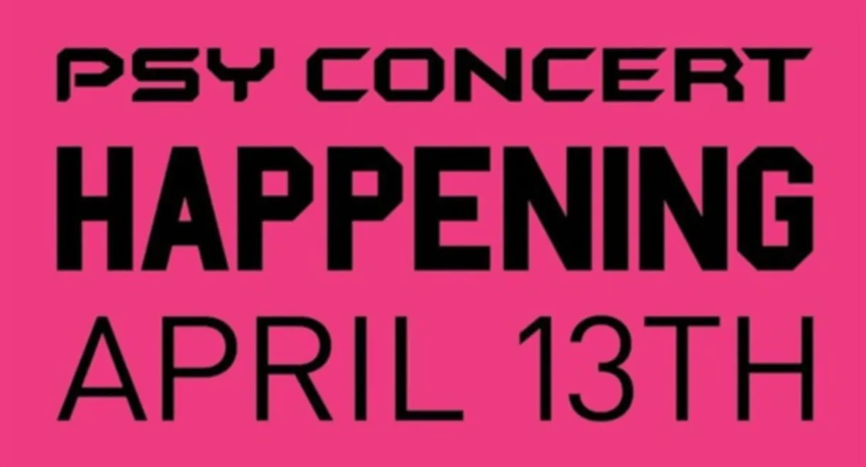PSY CONCERT HAPPENING 2013