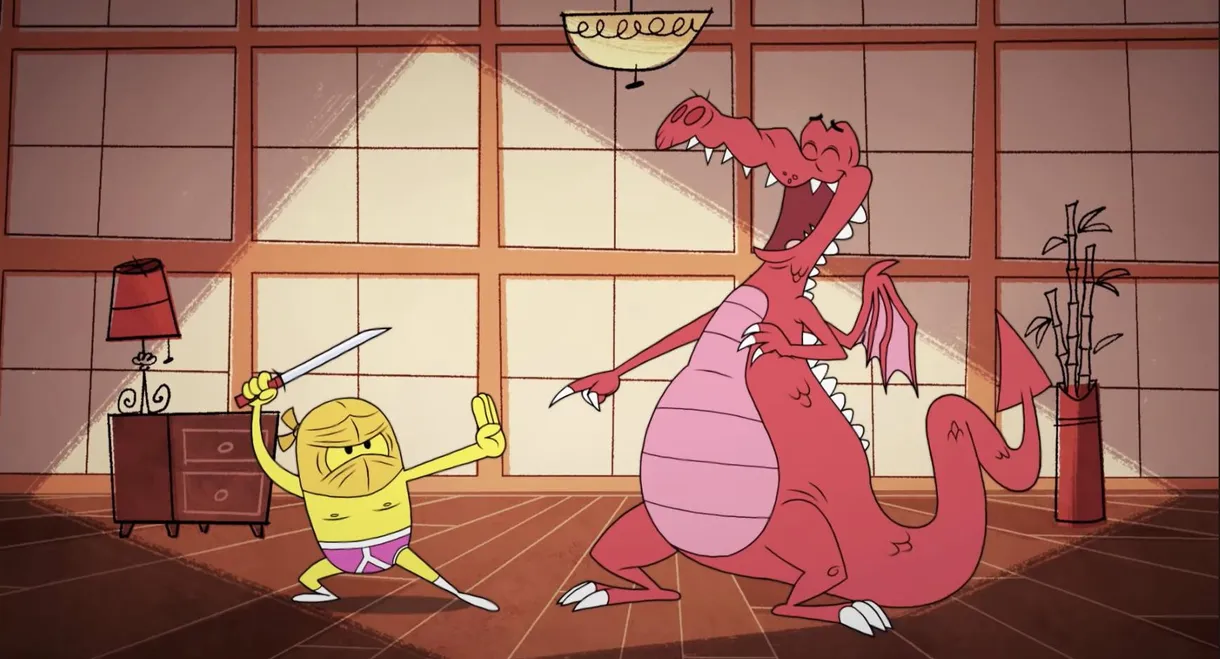 A Day in the Life of a Golden Ninja