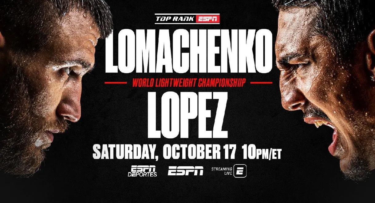 Vasyl Lomachenko vs. Teófimo López