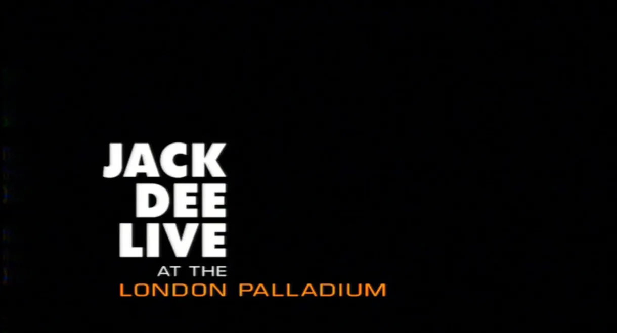 Jack Dee Live At The London Palladium