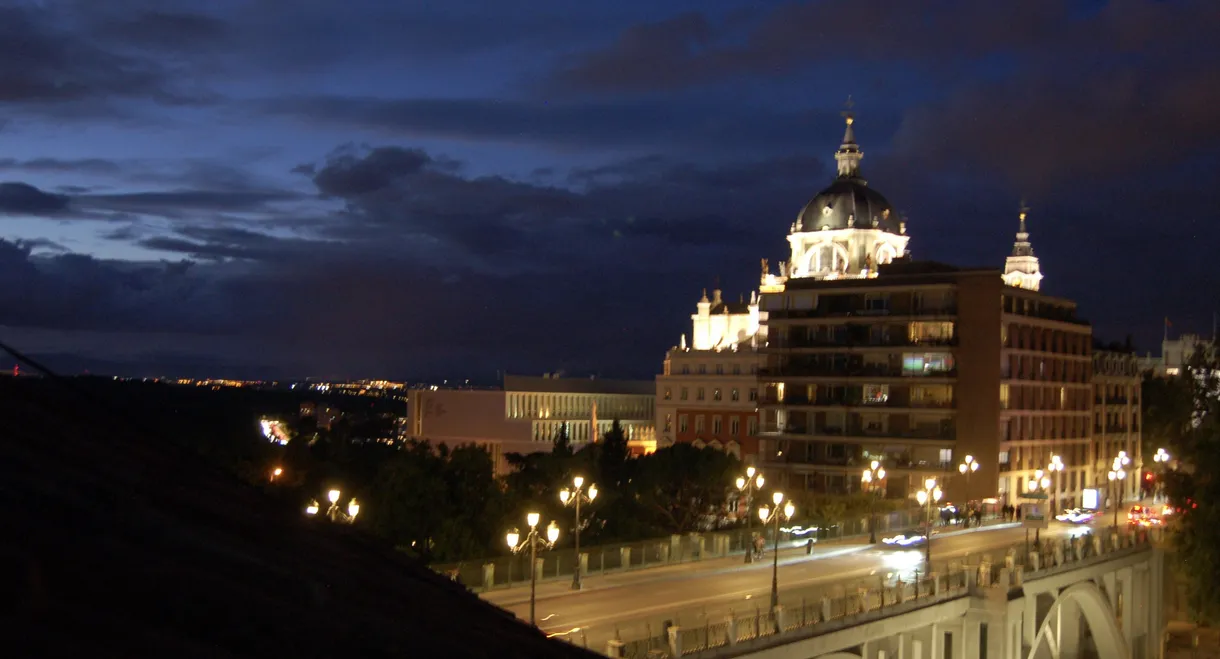 Madrid at dusk