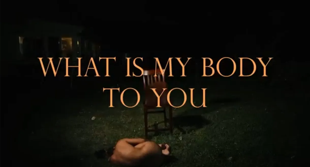 What Is My Body To You?