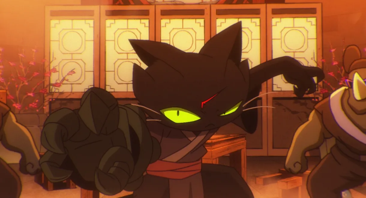 Blacky the Metal Arm Cat