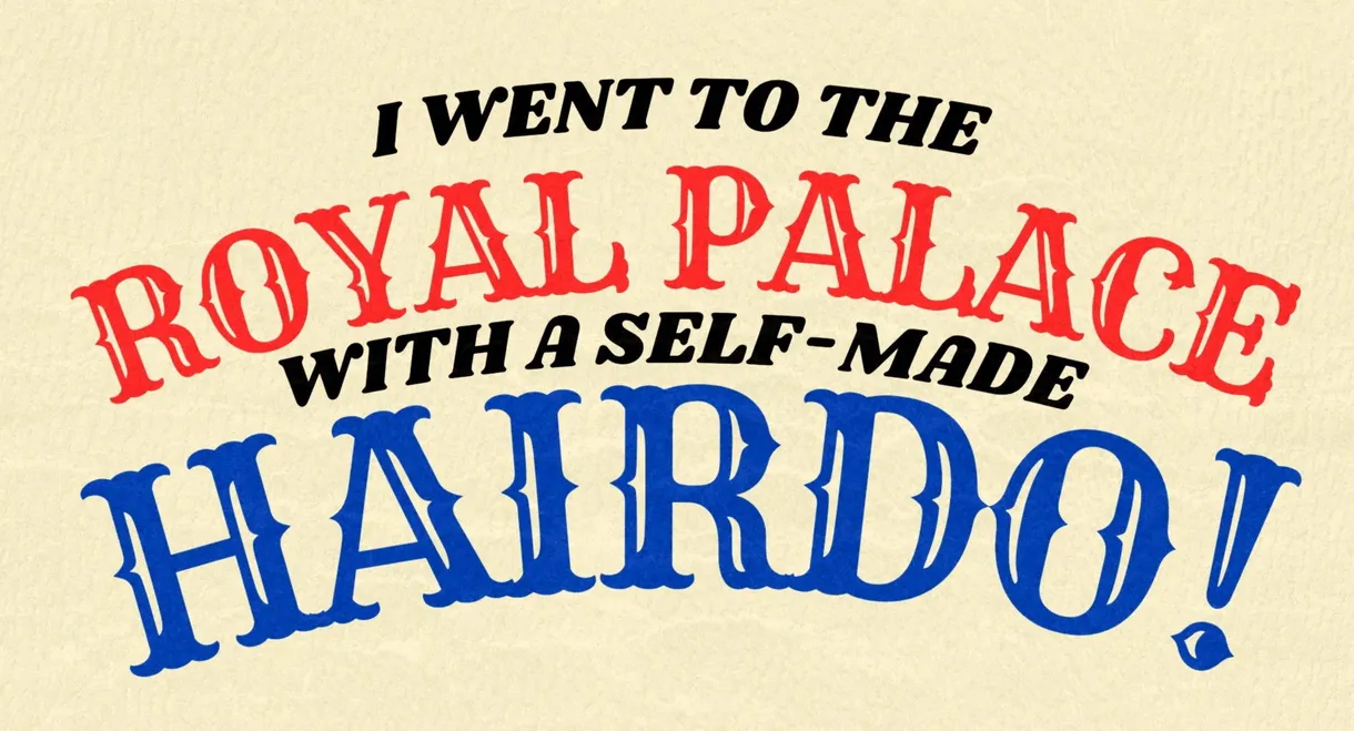 I Went to The Royal Palace With a Self-Made Hairdo!