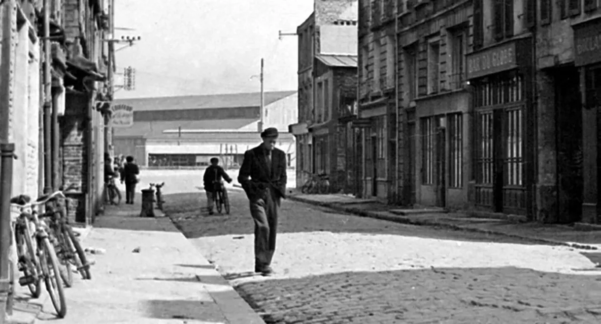 A Man Walks in the City