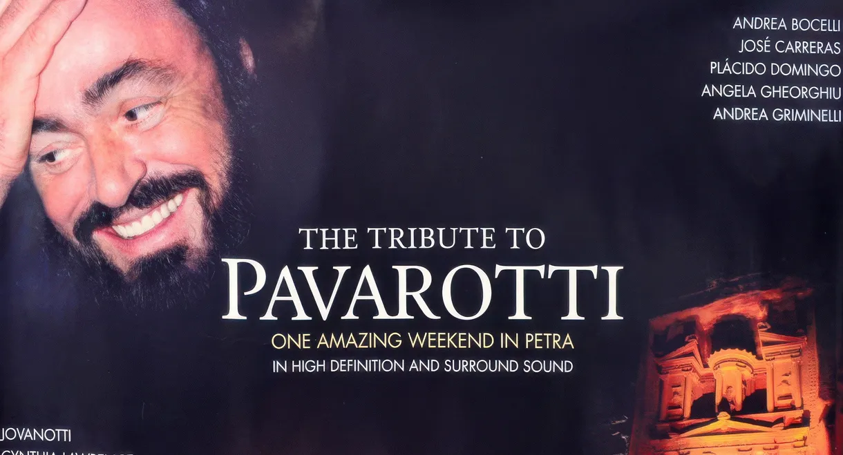 The Tribute to Pavarotti One Amazing Weekend in Petra