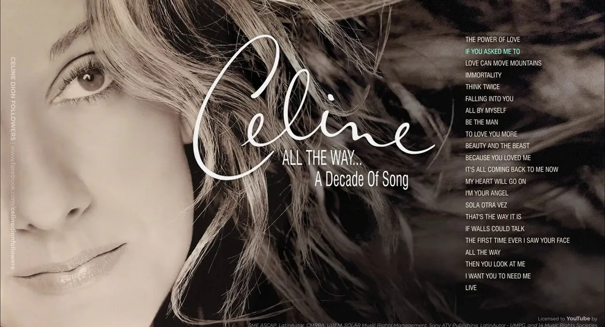 All the Way... A Decade of Song and Video