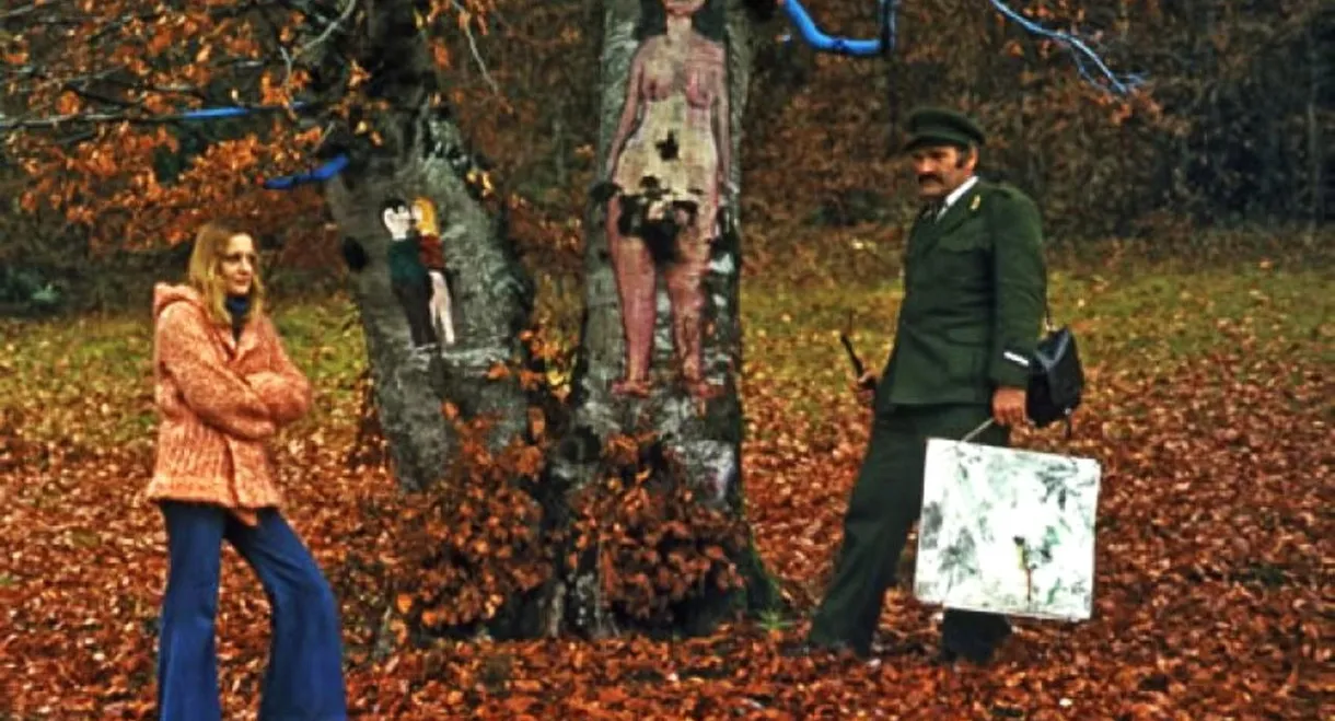 Woman with a Landscape