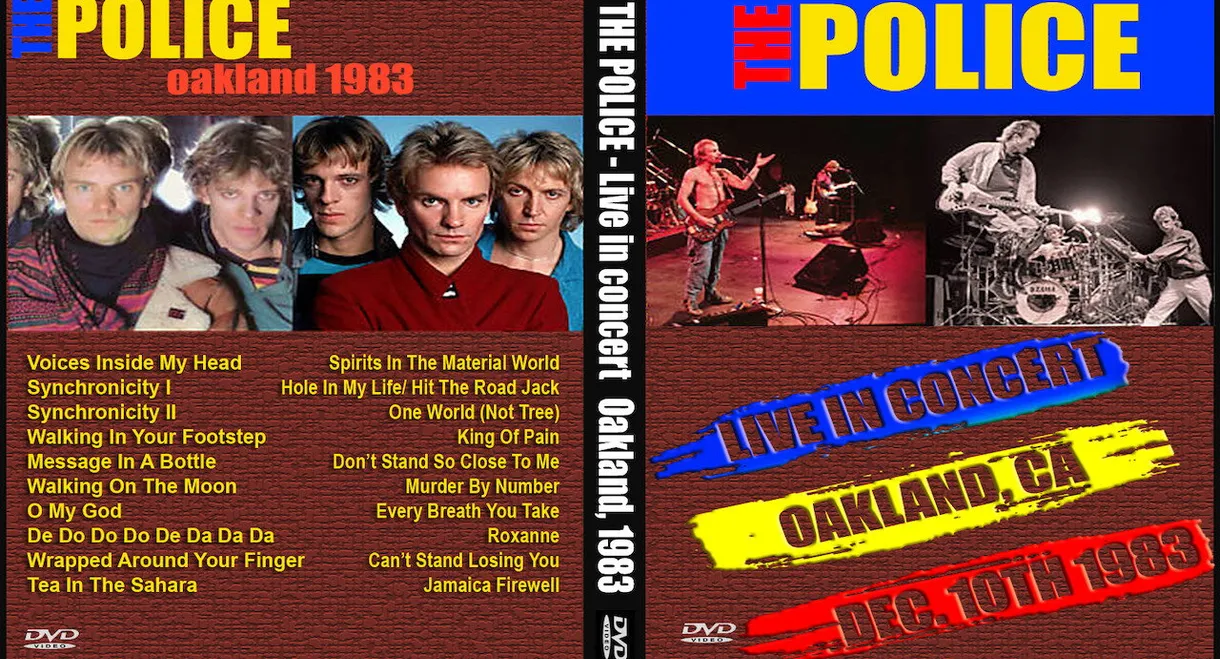 The Police - Live In Oakland