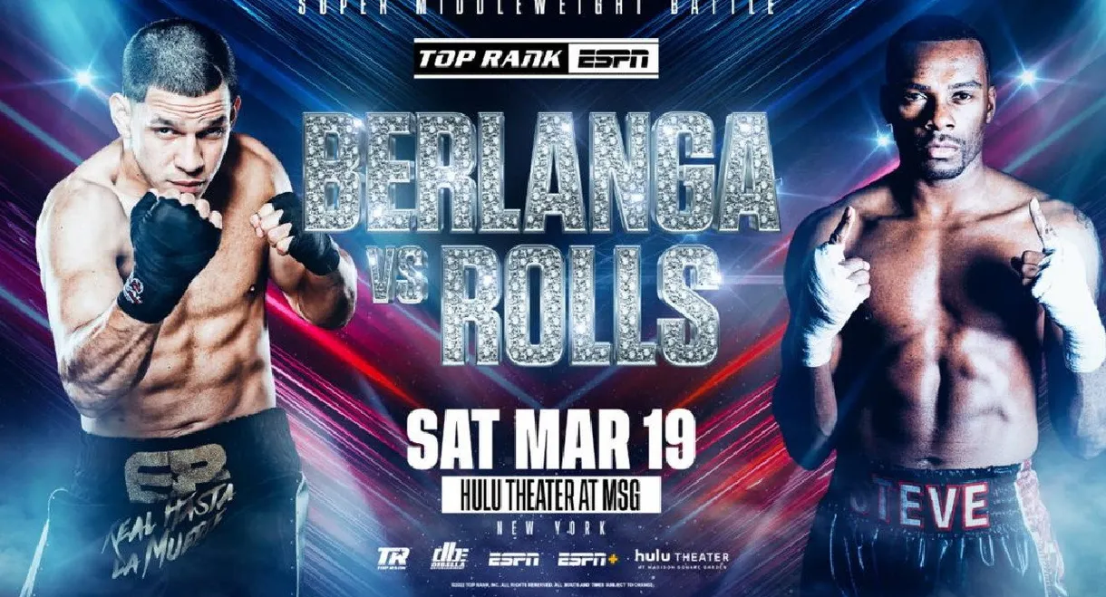 Edgar Berlanga vs. Steve Rolls