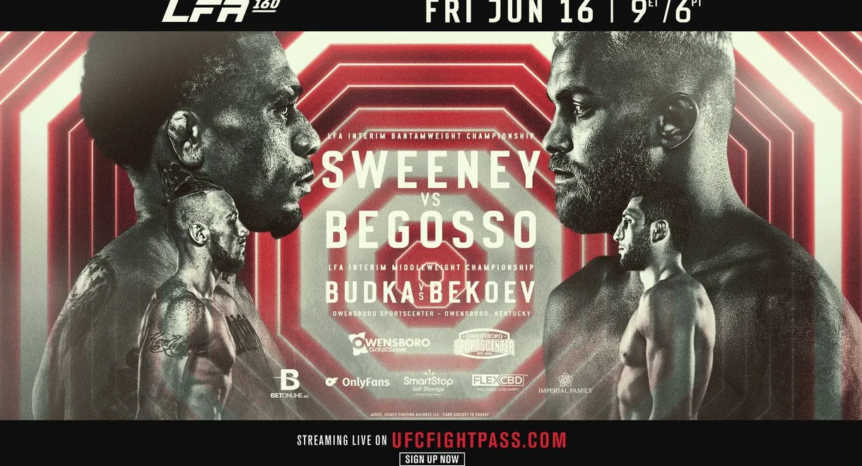 LFA 160: Sweeney vs. Begosso