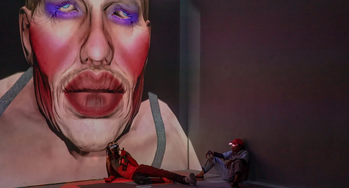 Two Black Lights and One Red