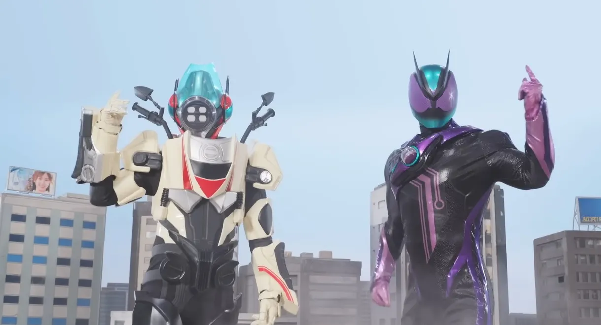 Kamen Rider ZEZTZ: Send 'Em Flying! Giant Robot CODE Zeroider!!