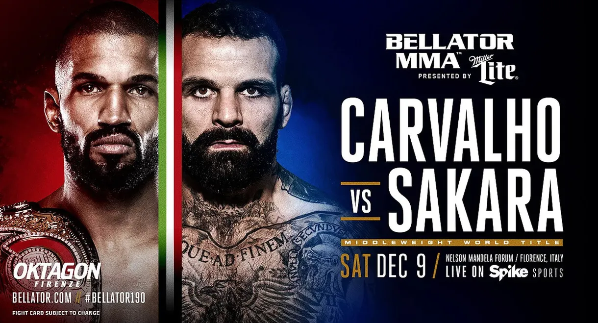Bellator 190: Carvalho vs. Sakara