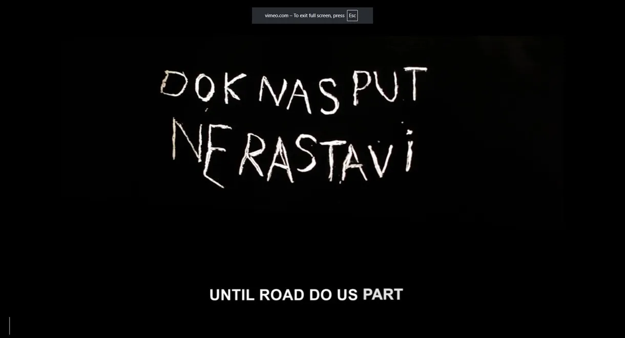 Dok nas put ne rastavi