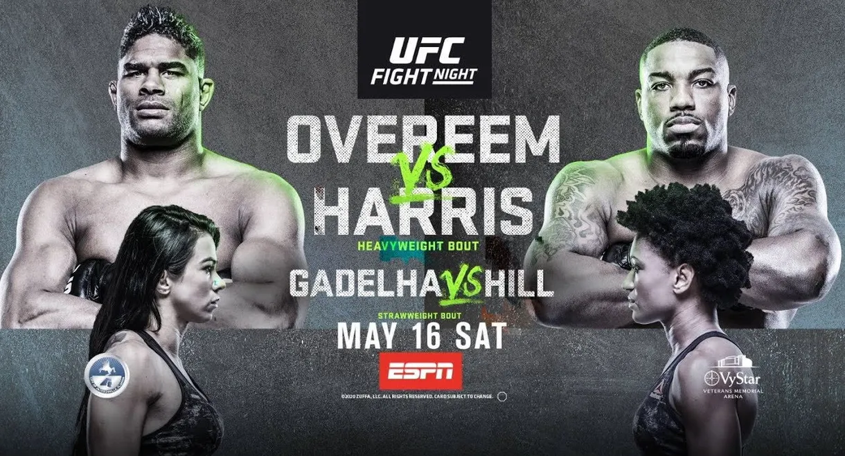 UFC on ESPN 8: Overeem vs. Harris
