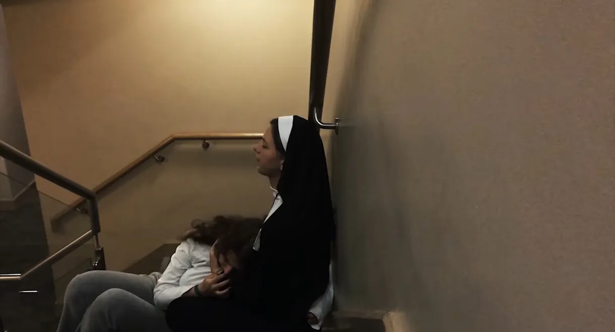 The NUN - Beige & Black
