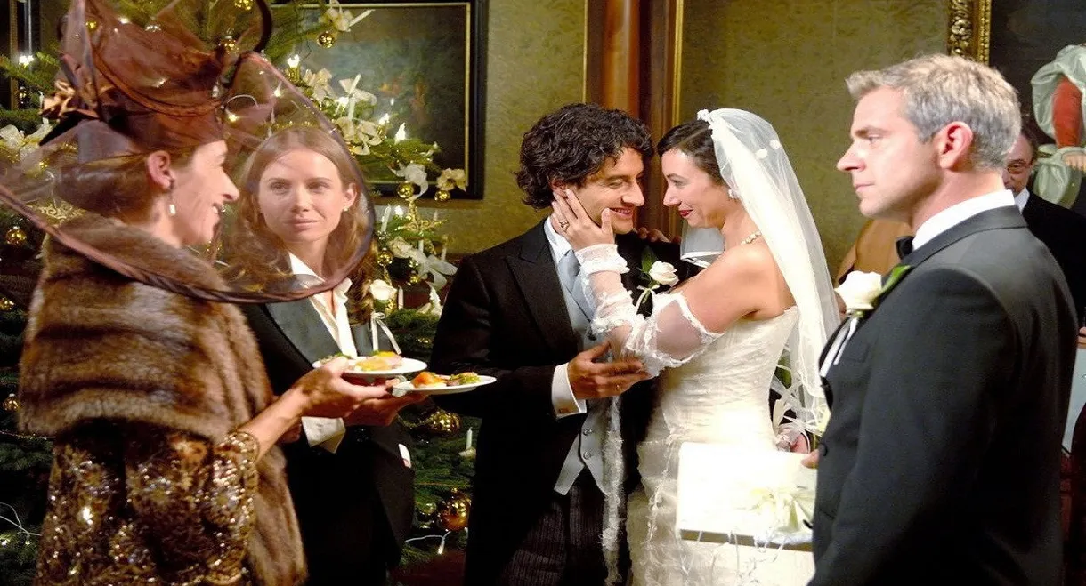 Zwei Weihnachtshunde