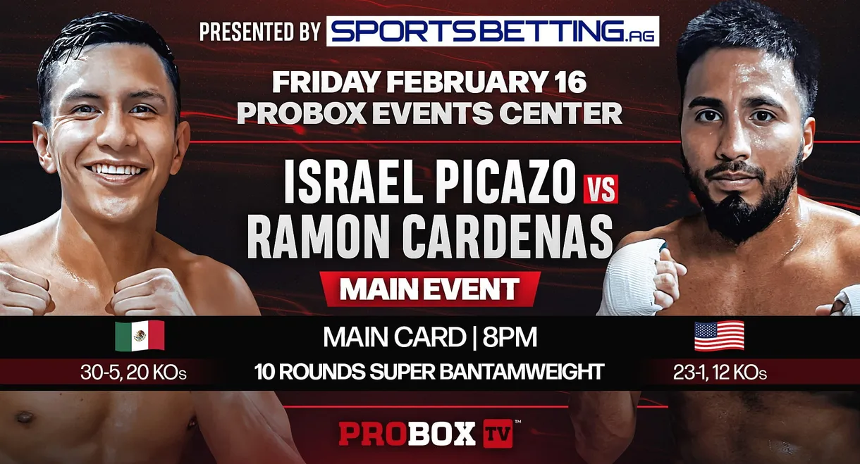 Israel Picazo vs. Ramon Cardenas