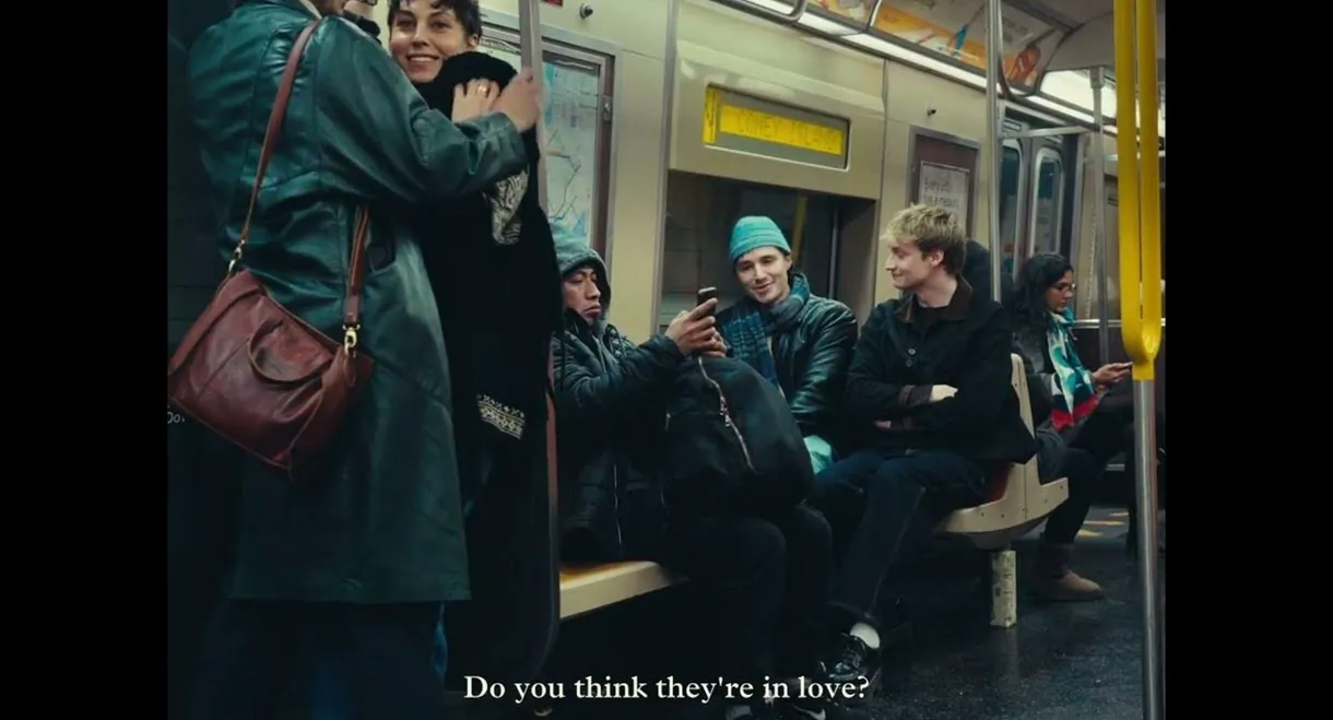 but they were kissing