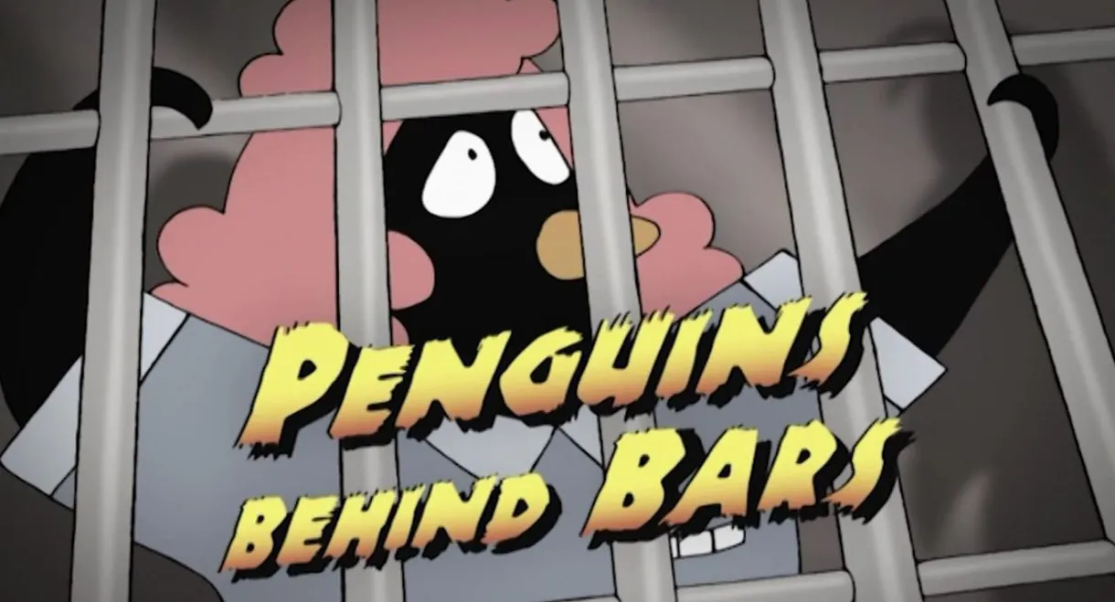 Penguins Behind Bars