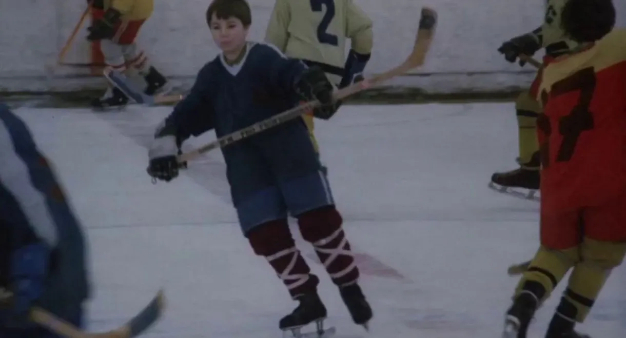Little Ice-Hockey Player