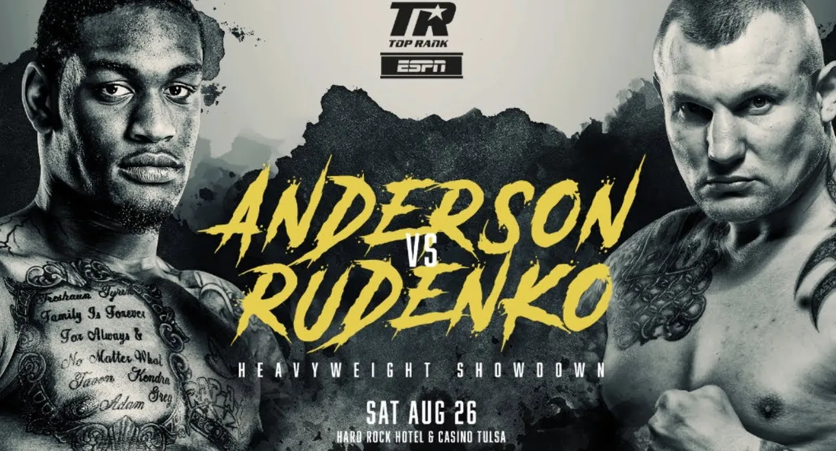 Jared Anderson vs. Andriy Rudenko
