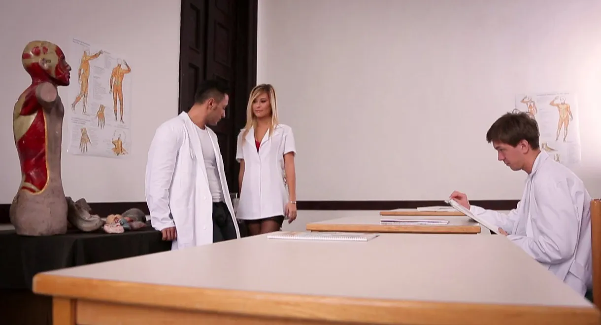 Anissa & Lola at Nurses' School