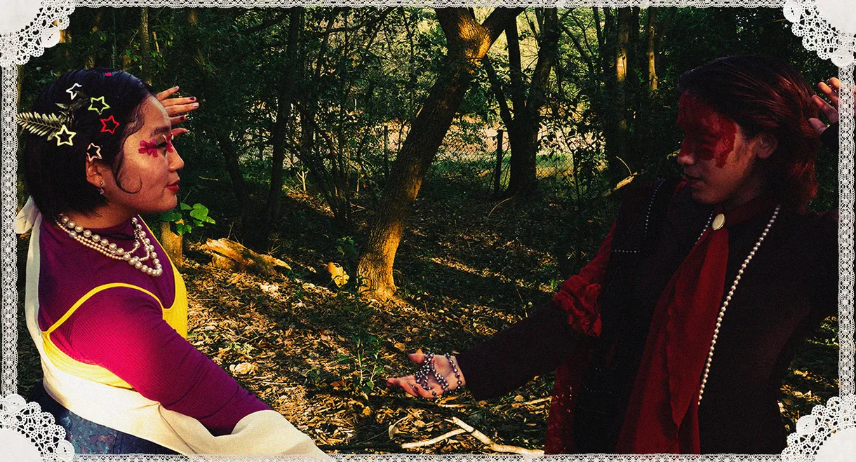 Angela and Copélia, whimsy