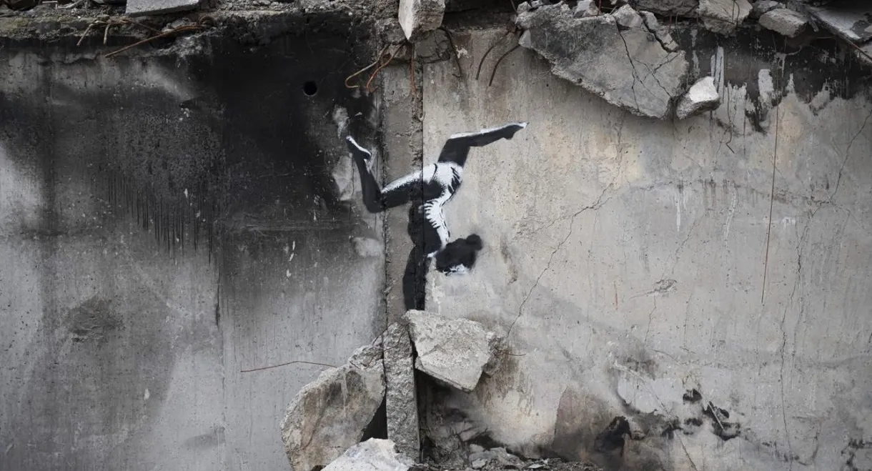 Art Vs War: Banksy And C215 In Borodianka, Ukraine