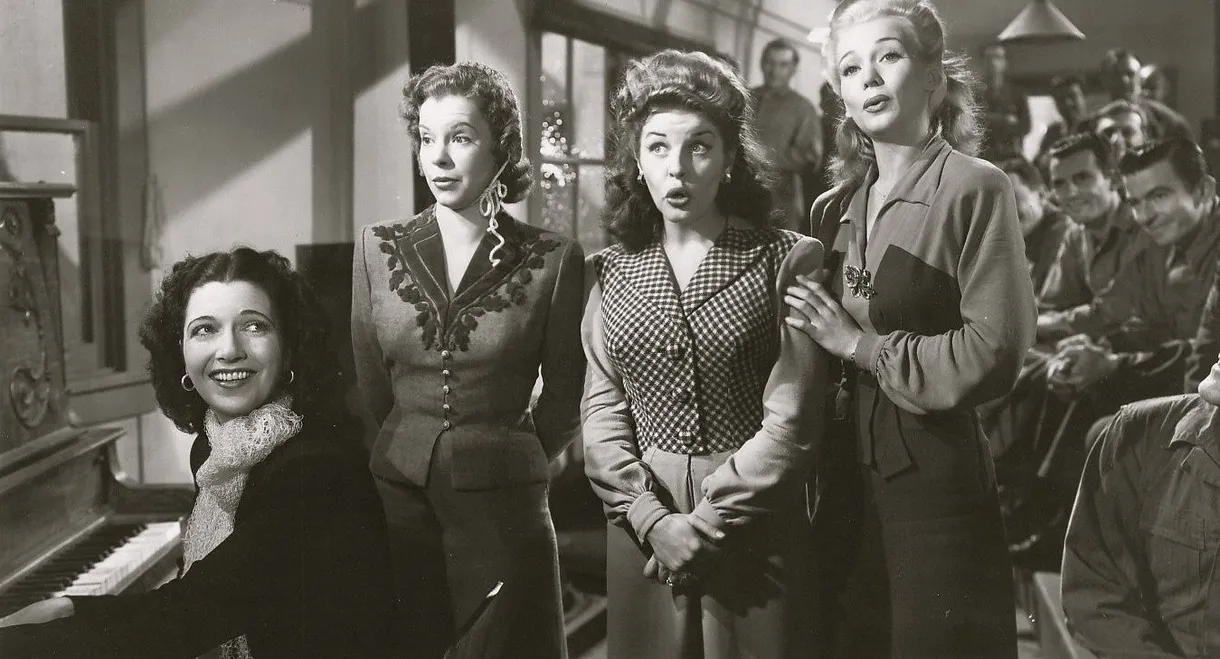 Four Jills in a Jeep