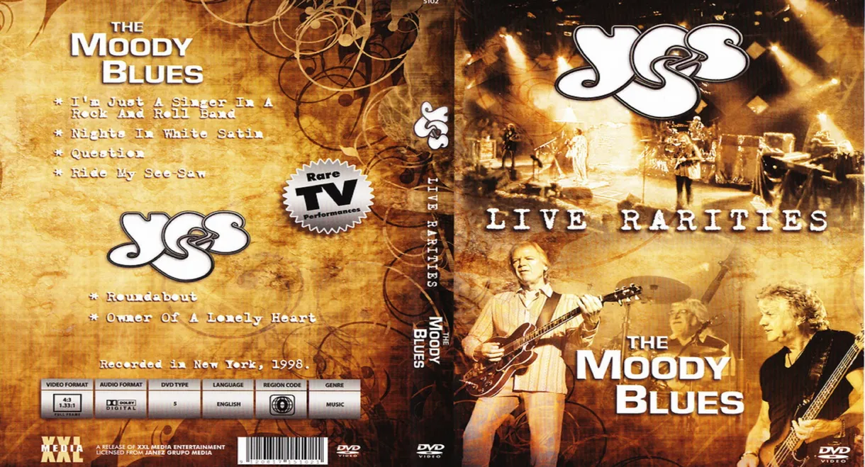 The Moody Blues & Yes - Live Rarities