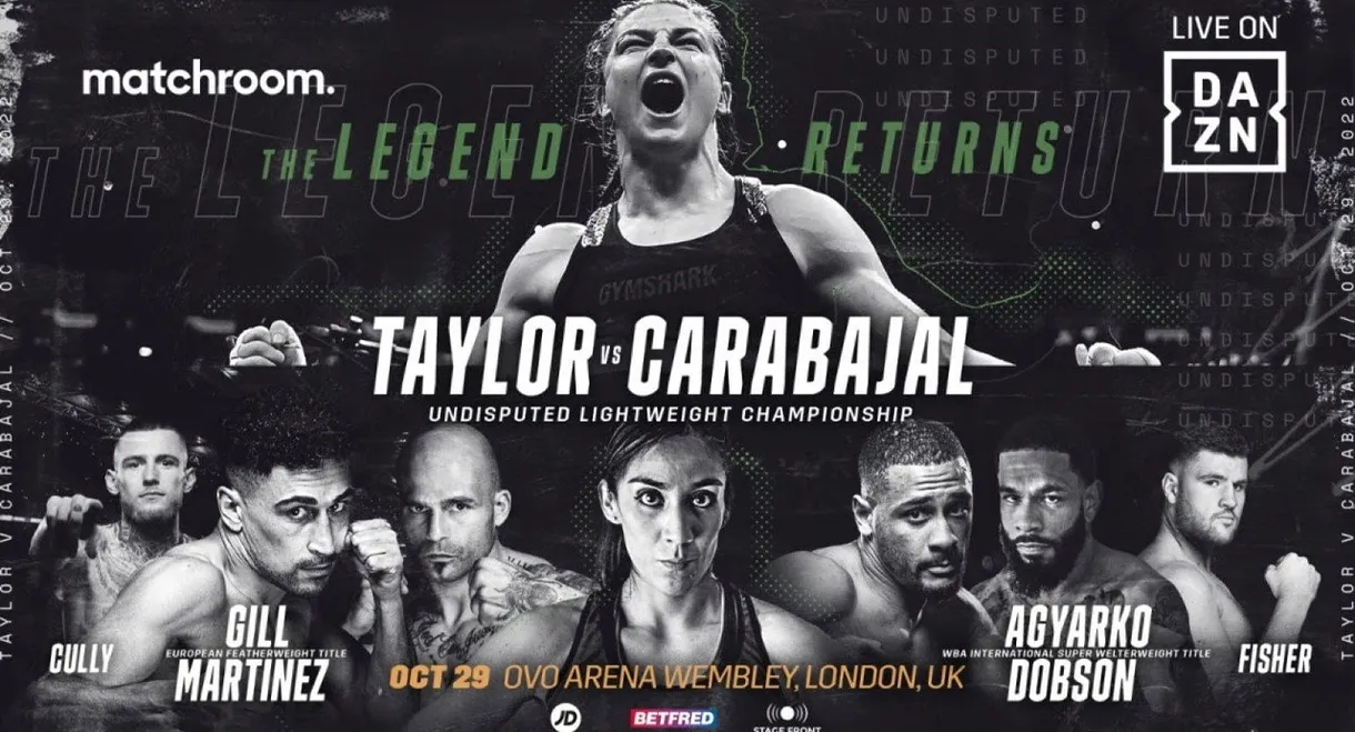 Katie Taylor vs. Karen Elizabeth Carabajal