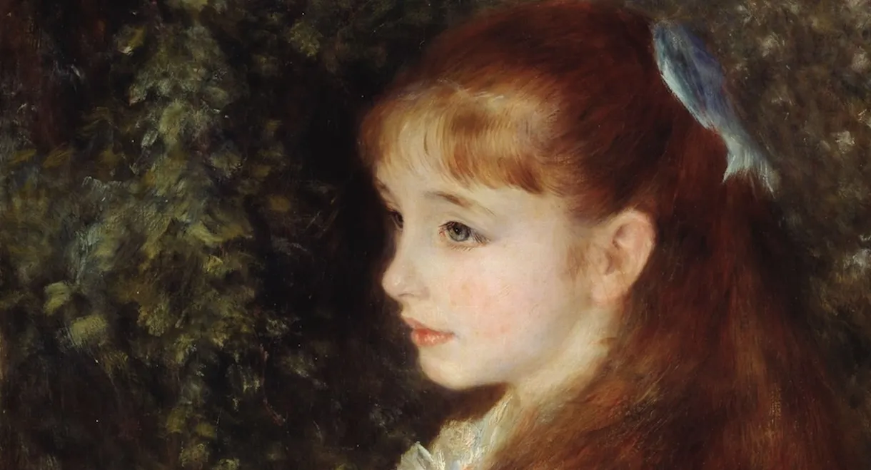 Renoir and the Girl with a Blue Ribbon