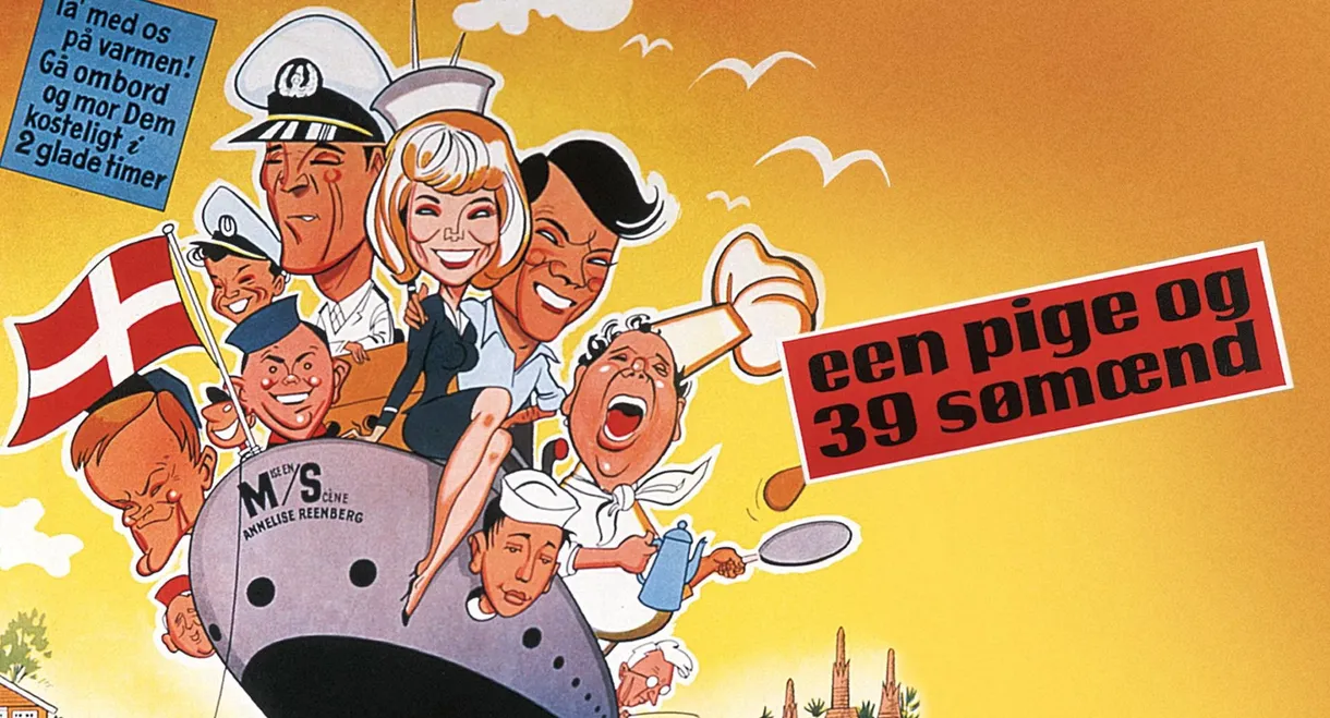 Een pige og 39 sømænd