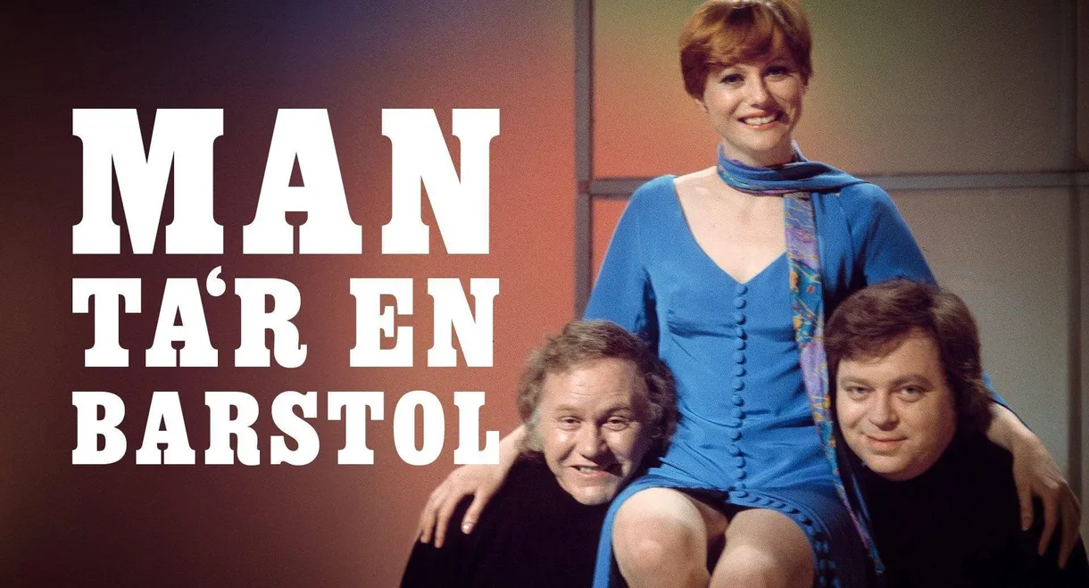 Man tager en barstol ...