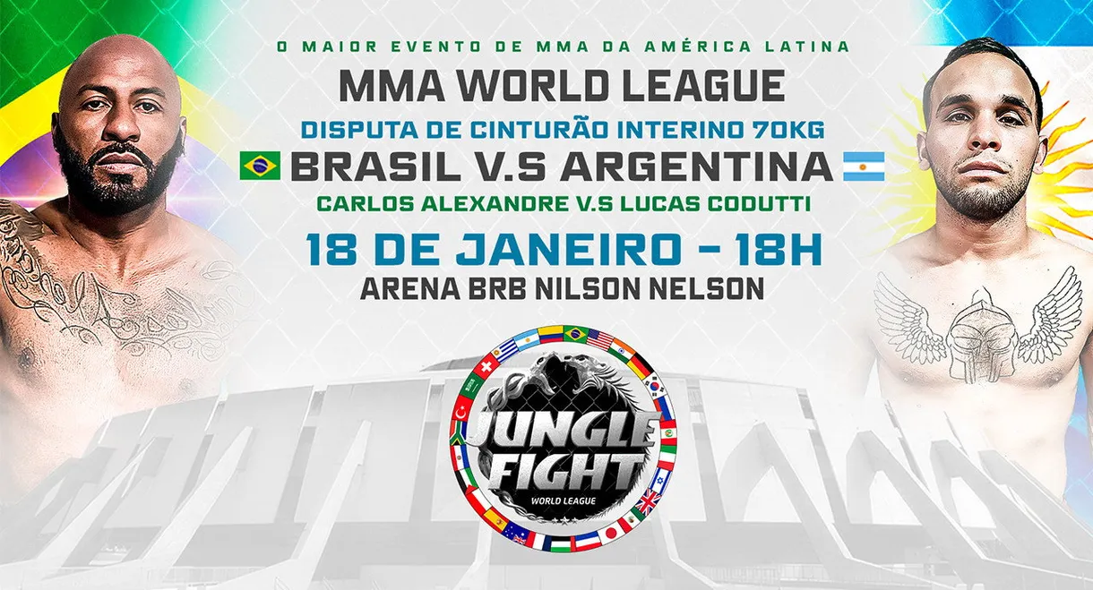Jungle Fight 134: MMA World League