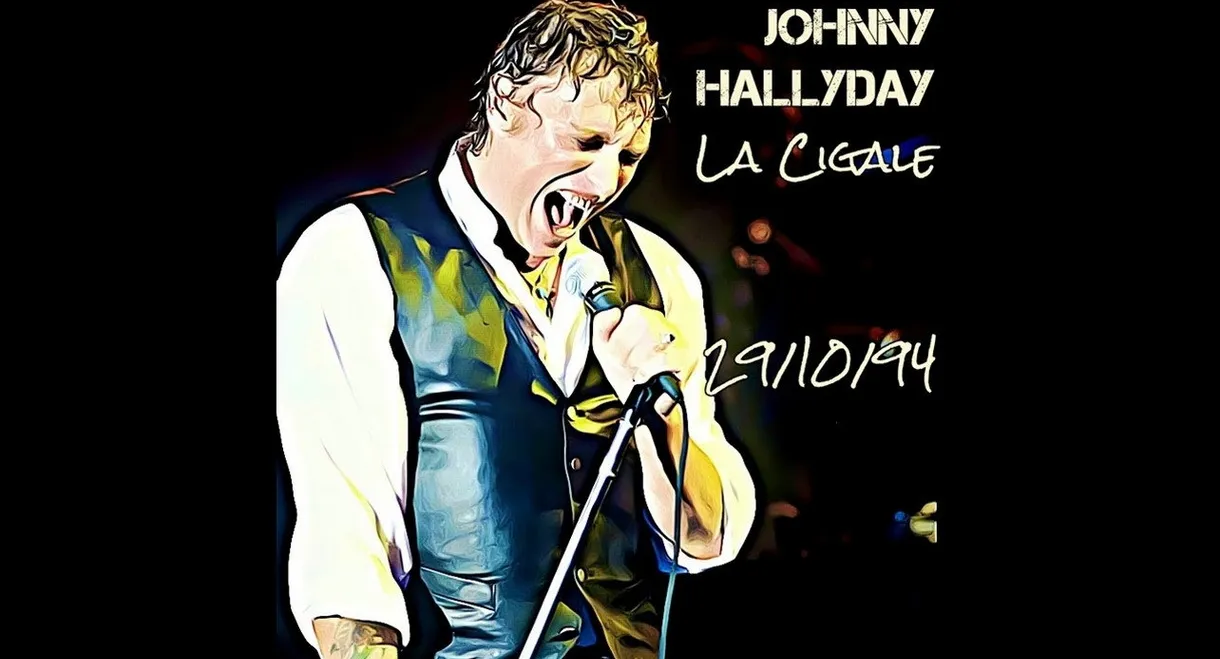 Johnny Hallyday à la Cigale