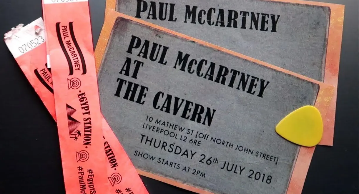 Paul McCartney Live at the Cavern Club