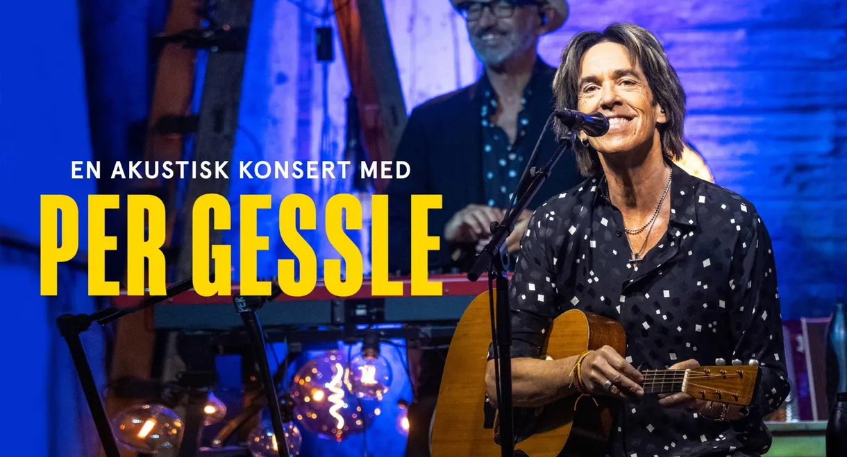En akustisk konsert med Per Gessle