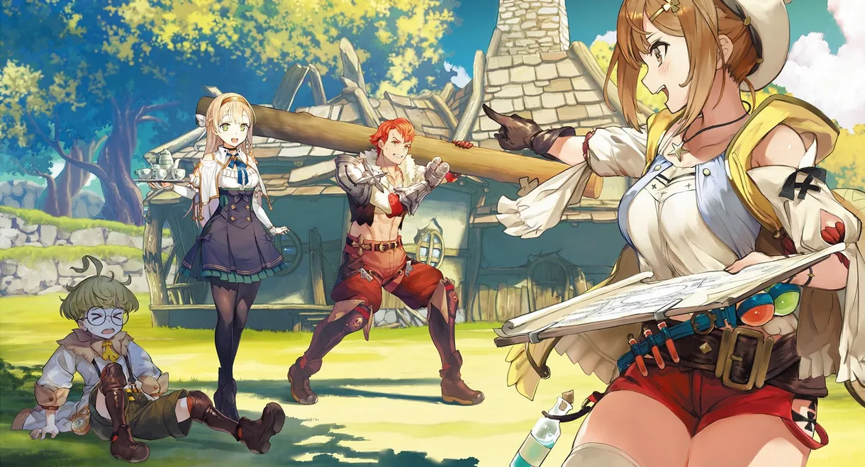 Atelier Ryza: Ever Darkness & the Secret Hideout the Animation