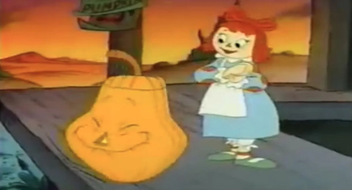 Raggedy Ann and Raggedy Andy in the Pumpkin Who Couldn't Smile