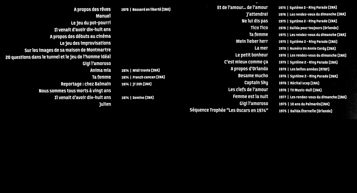 Dalida - Une Vie - 5