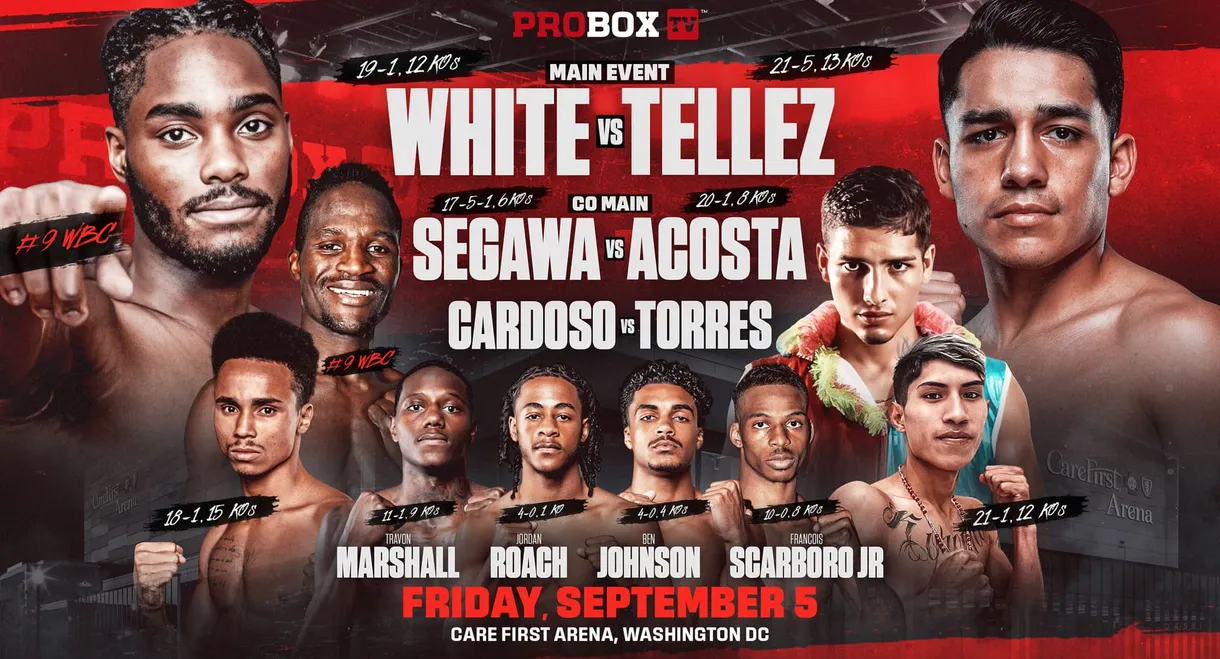 Jordan White vs. Rene Tellez Giron