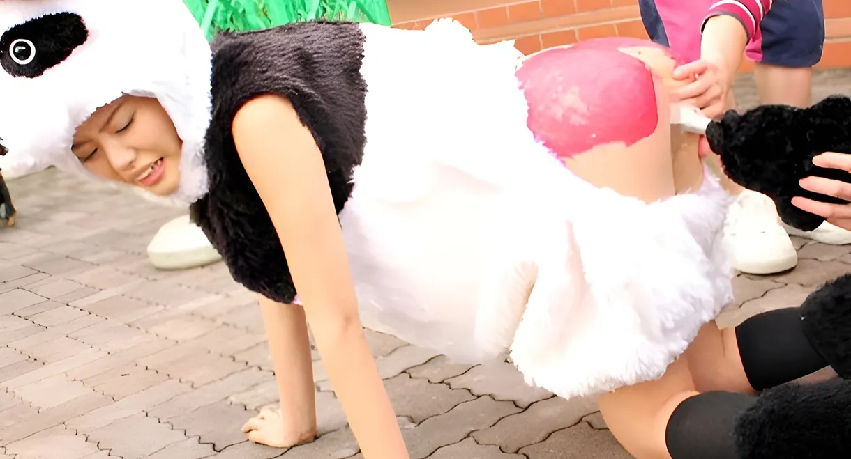 Prank-Specialized Reverse Shota - Erotic Brat Pranks Mao Hamasaki in a Mascot Costume Part-Time Job