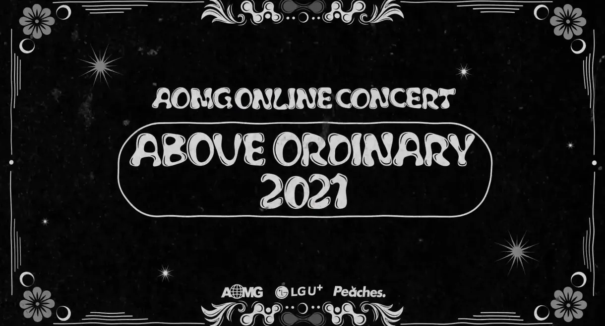 AOMG ONLINE CONCERT: Above Ordinary 2021