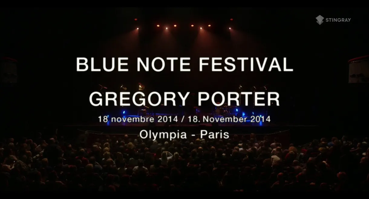 Gregory Porter at the Blue Note Festival - 2014