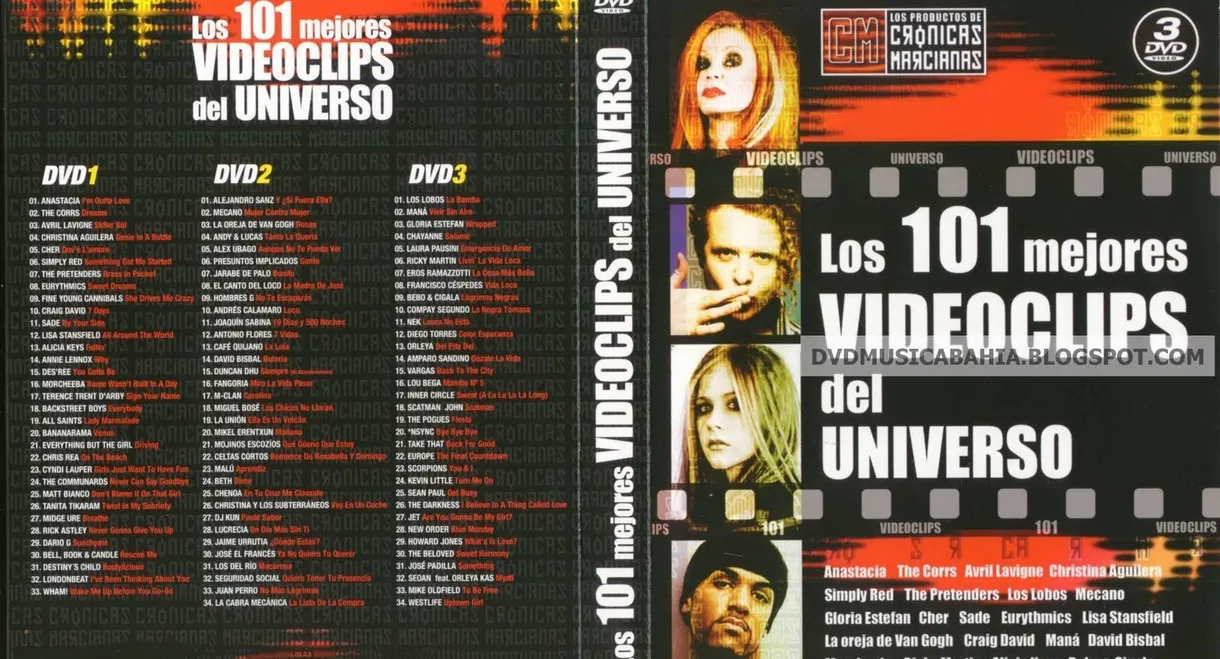 Los 101 Mejores Videoclips del Universo