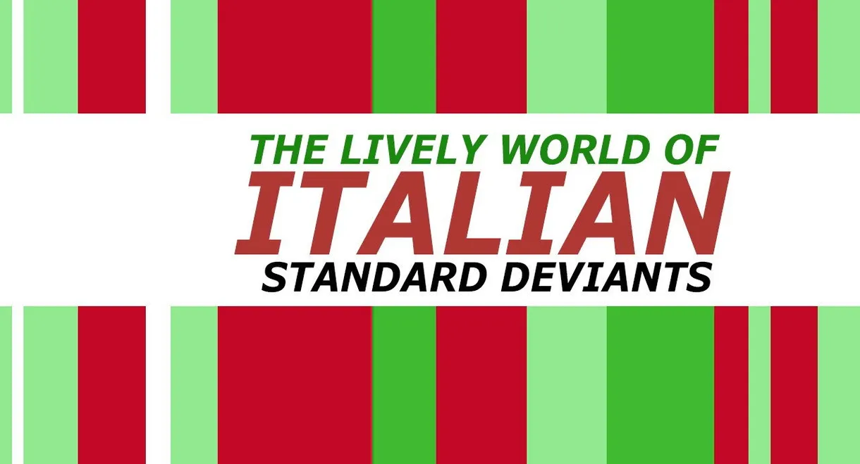 Standard Deviants - The Lively World of Italian: Nouns, Verbs & Adjectives